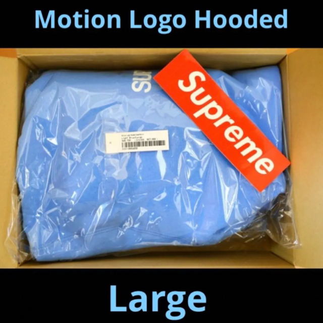 Supreme Motion Logo Hooded Sweatshirt