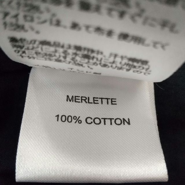 Merlette(マーレット)のMerlette/マーレット/ブラウス/ネイビー/綿 レディースのトップス(シャツ/ブラウス(長袖/七分))の商品写真