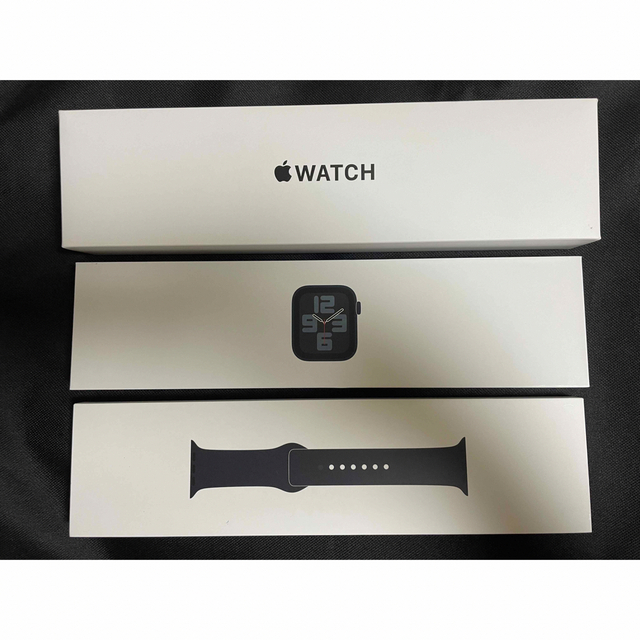 【美品】アップル　Apple Watch SE（2nd）40mm GPSモデル