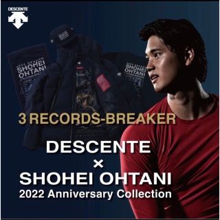 デサント(DESCENTE)の大谷翔平 デサント 2022 シーズン記録記念 枚数限定Tシャツ　L(Tシャツ/カットソー(半袖/袖なし))