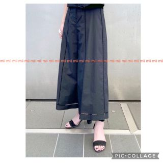 平置きで✤2021SS セオリー Theory アイレットパンツ✤未使用タグ付き✤