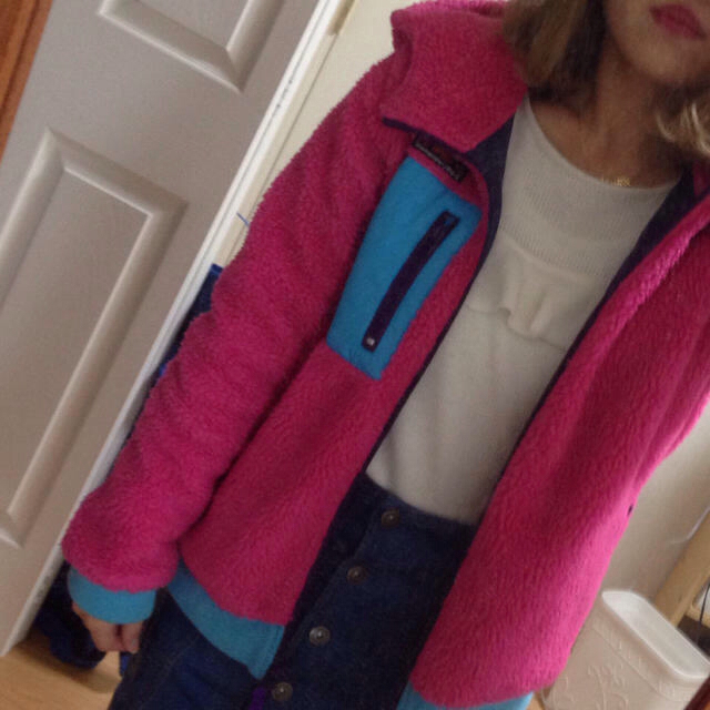 X-girl(エックスガール)のお取り置きx-girl モコモコアウター レディースのジャケット/アウター(スタジャン)の商品写真