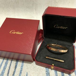 Cartier カルティエ ラブブレスの通販｜ラクマ