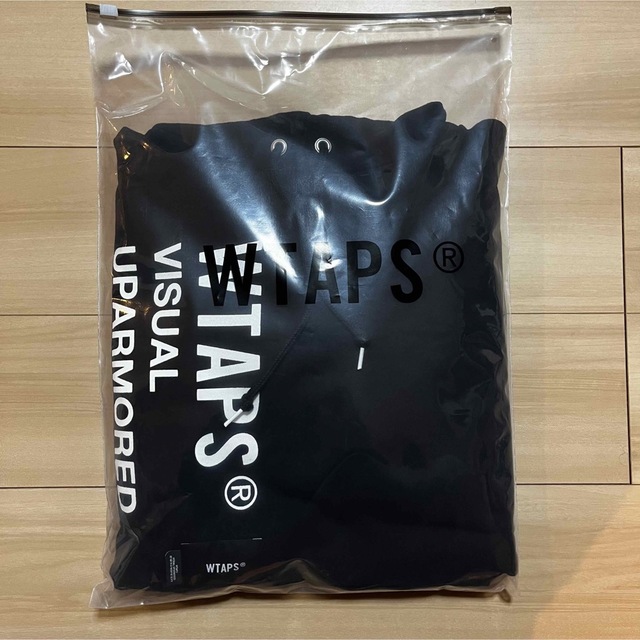 黒S WTAPS SNEAK VISUAL UPARMORED HOODY