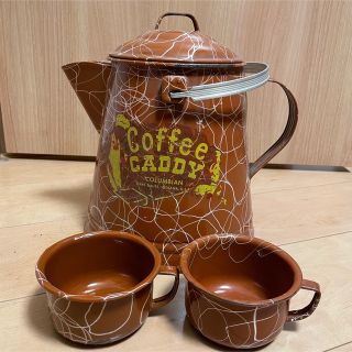 Coffee Caddy ビンテージ ケトル ホーロー