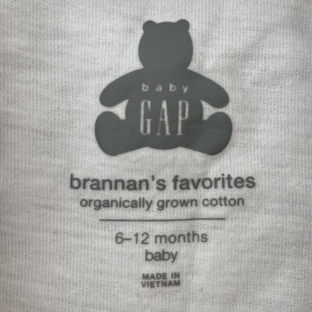 babyGAP(ベビーギャップ)のbaby GAP♡ボディシャツ キッズ/ベビー/マタニティのベビー服(~85cm)(ロンパース)の商品写真