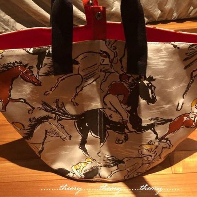 Hermes(エルメス)の最終エルメス HERMES 貴重!馬柄パニエドプラージュキャンバス トートバッグ レディースのバッグ(トートバッグ)の商品写真