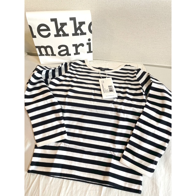 marimekko - 新品タグ付☆ Marimekko マリメッコ ボーダーTシャツ 長袖