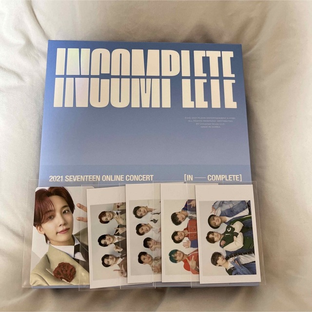 SEVENTEEN incomplete DVD ジョンハン　トレカ　セブチ