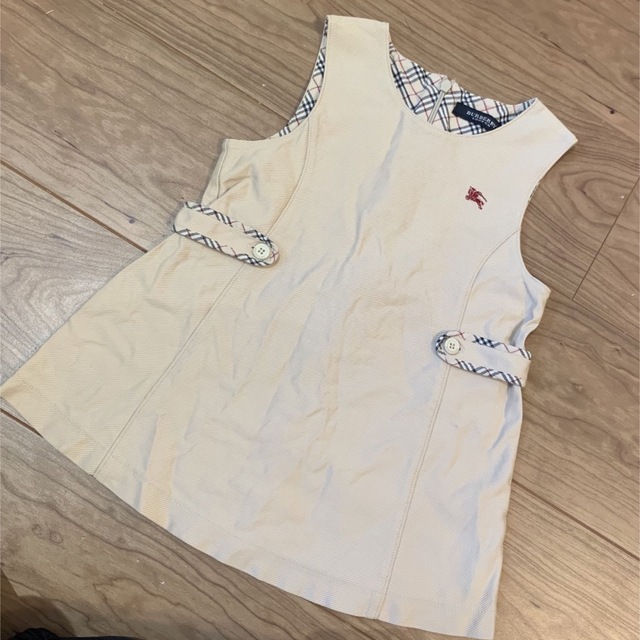 BURBERRY(バーバリー)のバーバリー　ジャンパースカート キッズ/ベビー/マタニティのキッズ服女の子用(90cm~)(スカート)の商品写真