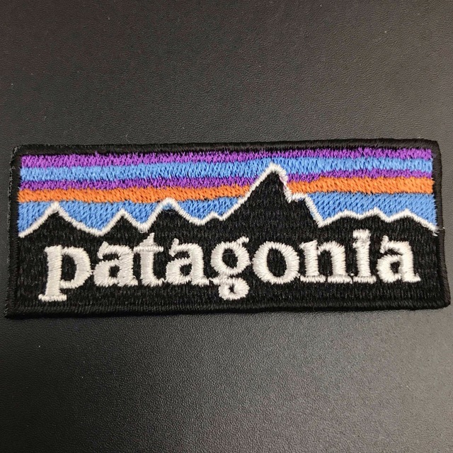 patagonia(パタゴニア)のPATAGONIA 70×28mm  フィッツロイロゴ アイロンワッペン -40 ハンドメイドの素材/材料(各種パーツ)の商品写真