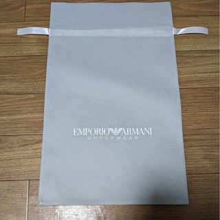 エンポリオアルマーニ(Emporio Armani)のEMPORIO ARMANI ギフト袋,ショッパー 各1枚(ショップ袋)