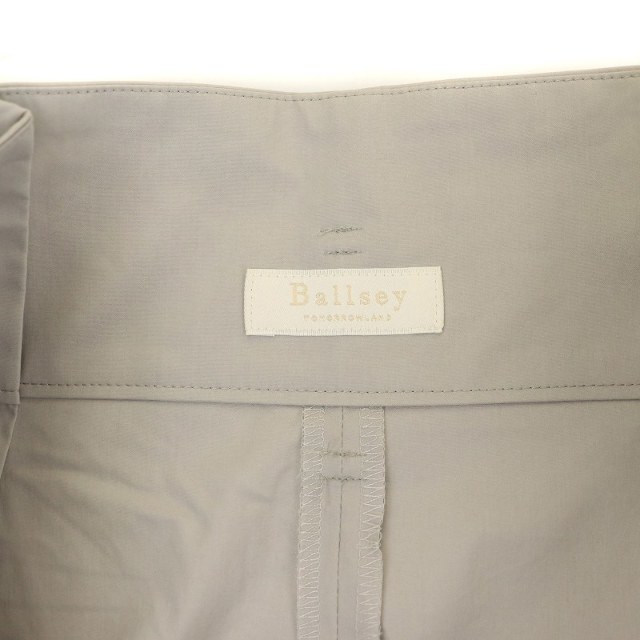 Ballsey(ボールジィ)のボールジー トゥモローランド コットンエステルブロードラップガウチョ S グレー レディースのパンツ(その他)の商品写真