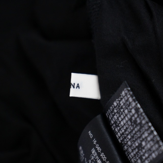 IENA(イエナ)のイエナ IENA ワンピース ロング ノースリーブ F 黒 ブラック レディースのワンピース(ロングワンピース/マキシワンピース)の商品写真