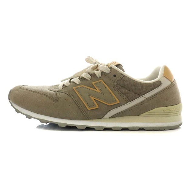 New Balance(ニューバランス)のニューバランス WL996BMA スニーカー 25.5cm ベージュ レディースの靴/シューズ(スニーカー)の商品写真