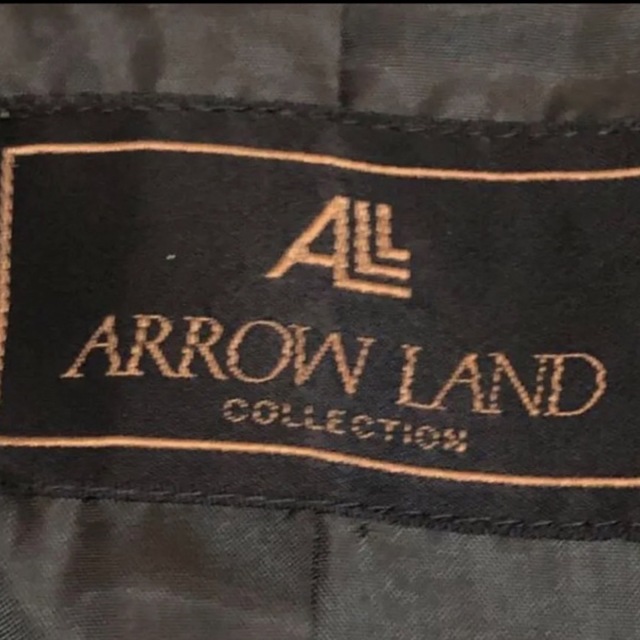 ARROW LAND アローランド トレンチコート ブラック