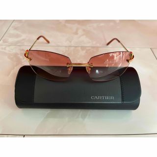 カルティエ(Cartier)のカルティエ☆レディース☆サングラス☆ピンク(サングラス/メガネ)