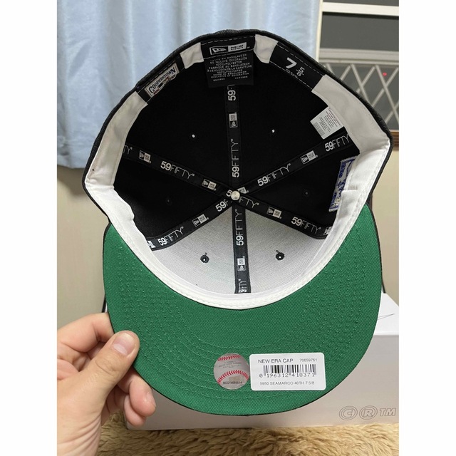 new era seattle mariners 40th anv patch