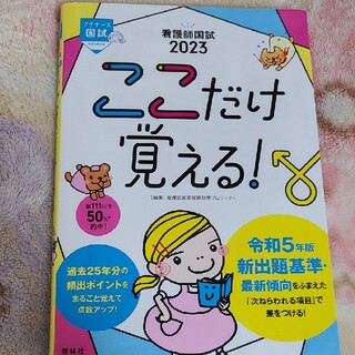 看護師国試ここだけ覚える！ ２０２３ 第６版(健康/医学)