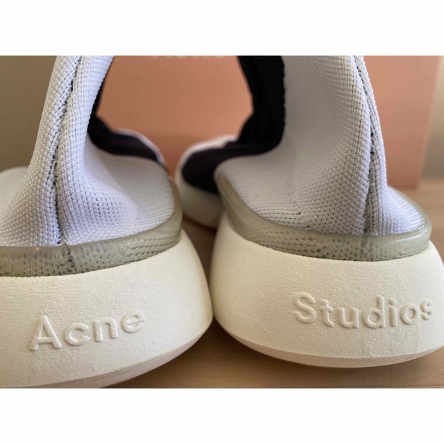 新品 ACNE アクネ ストゥディオズ ソックスブーツ ソックススニーカー 厚底