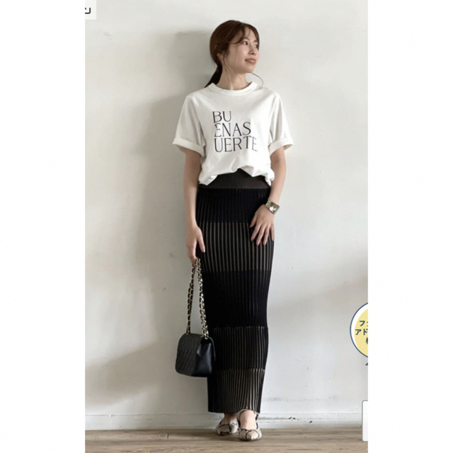 Noble(ノーブル)の🔴NOBLE  【RITA JEANS TOKYO】 別注ロゴTシャツ◆ レディースのトップス(Tシャツ(半袖/袖なし))の商品写真