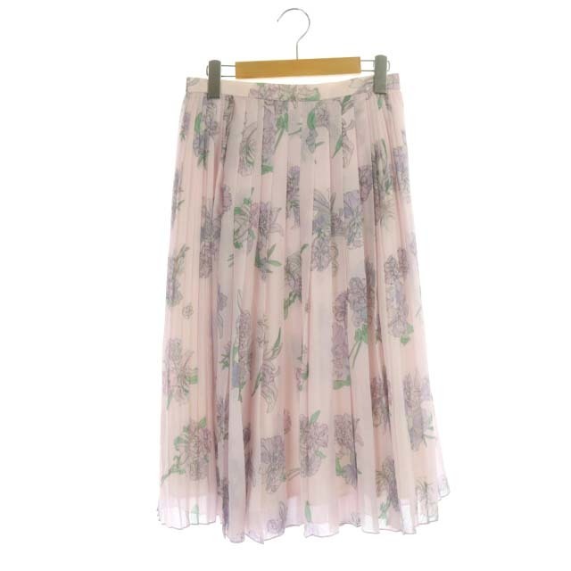 トッカ 21AW LADY OF FLOWERS プリーツスカート ロング 花柄 6305円