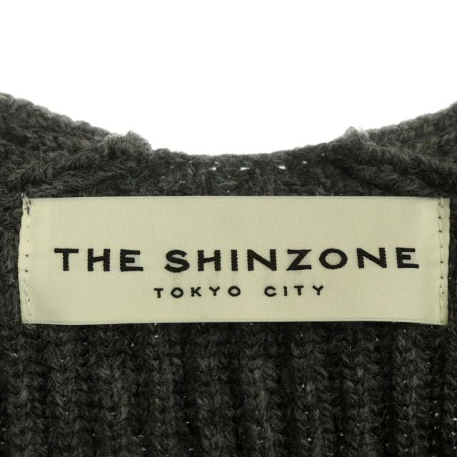 Shinzone(シンゾーン)のシンゾーン VOLUME V-NECK KNIT ニット セーター 長袖 F レディースのトップス(ニット/セーター)の商品写真