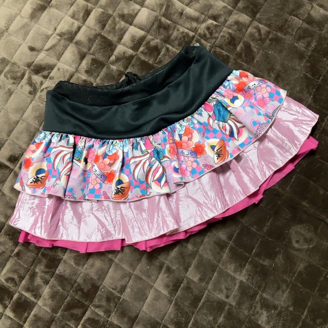 OZZON(オッズオン)のQutie frash 和柄　ドラゴン　スカート レディースのスカート(ミニスカート)の商品写真