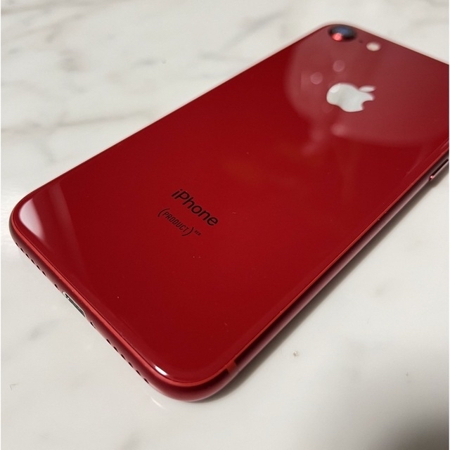 iPhone(アイフォーン)の⭐️iphone8   レッド　64GB  美品⭐️ スマホ/家電/カメラのスマートフォン/携帯電話(スマートフォン本体)の商品写真