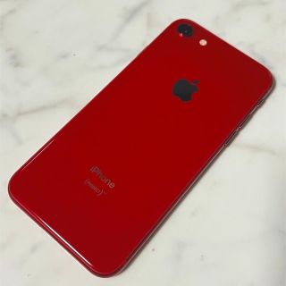 アイフォーン(iPhone)の⭐️iphone8   レッド　64GB  美品⭐️(スマートフォン本体)