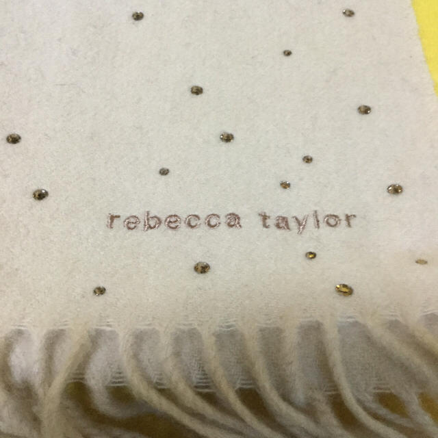 Rebecca Taylor(レベッカテイラー)のレベッカ テイラー Rebecca Tayler マフラー 未使用保管品 レディースのファッション小物(マフラー/ショール)の商品写真