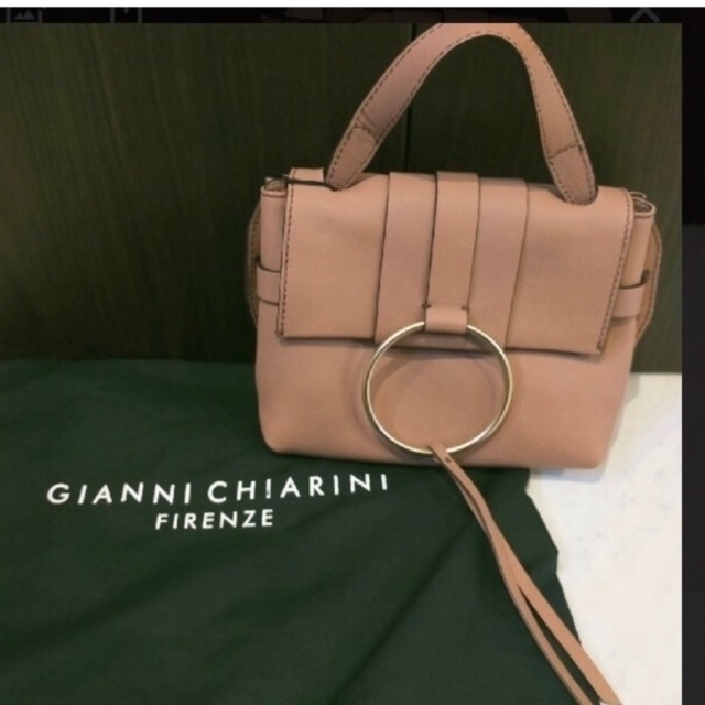 GIANNI CHIARINI - ジャンニキャリーニ Frida レザー ショルダー付き