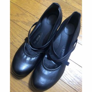 リゲッタ(Re:getA)のRe:getA クロスベルト　パンプス　M ブラック(ハイヒール/パンプス)