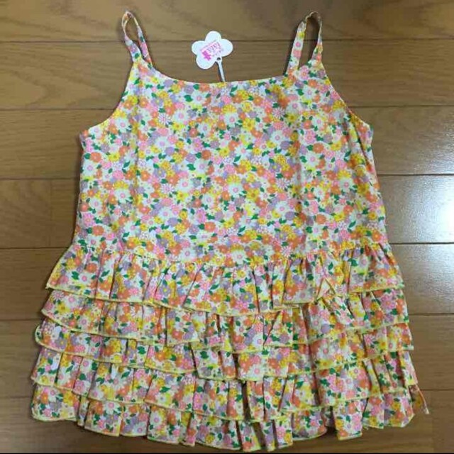 fafa(フェフェ)の未使用 fafa キャミソール キッズ/ベビー/マタニティのキッズ服女の子用(90cm~)(その他)の商品写真