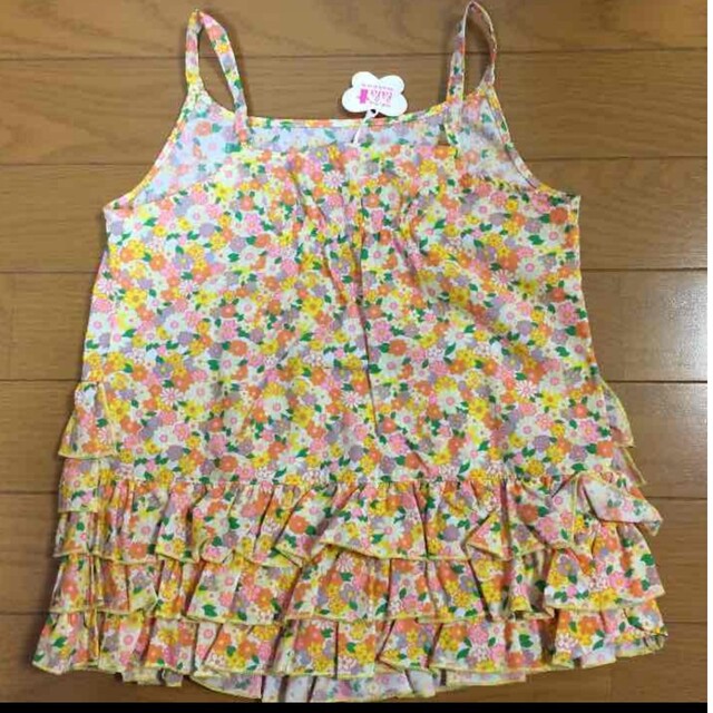 fafa(フェフェ)の未使用 fafa キャミソール キッズ/ベビー/マタニティのキッズ服女の子用(90cm~)(その他)の商品写真