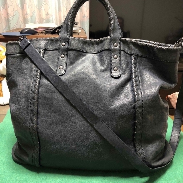 【美品】BOTTEGA VENETA ボッテガ べネタイントレチャート２WAY