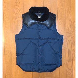 DOWN VEST / NYLON ボア無し Rocky Mountain Fe