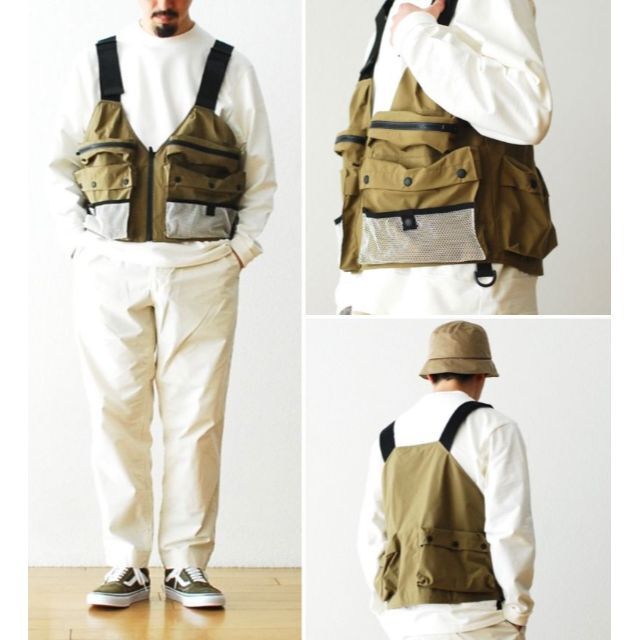 GRAMICCI - 新品 GRAMICCI グラミチ / 3LAYER フィッシング ベスト Mの
