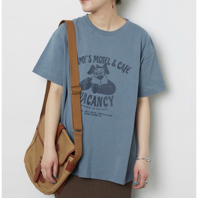 FREAK'S STORE(フリークスストア)のFREAK'S STORE JIMMY’S MOTEL CAFE Tシャツ レディースのトップス(Tシャツ(半袖/袖なし))の商品写真