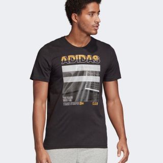 アディダス(adidas)のアディダス　マストハブフォトTシャツ　コットンジャージ　L(Tシャツ/カットソー(半袖/袖なし))