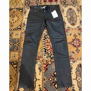 BALENCIAGA バレンシアガ 2016ss コーティングデニム ブラック