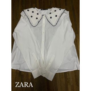 ザラ(ZARA)のZARA襟付きシャツ(シャツ/ブラウス(長袖/七分))