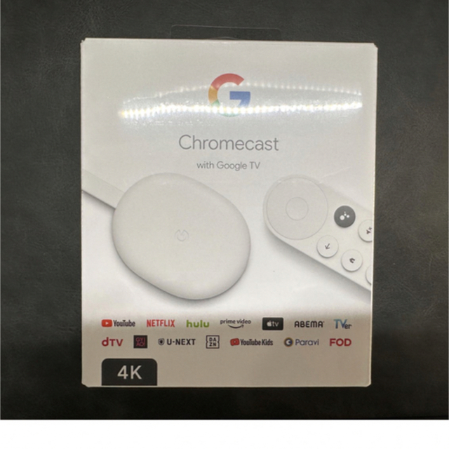 Chromecast with Google TV 4K　新品未開封品