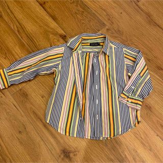 ラルフローレン(Ralph Lauren)のラルフローレン　ストライプシャツ　ボタンダウンシャツ　100(ブラウス)