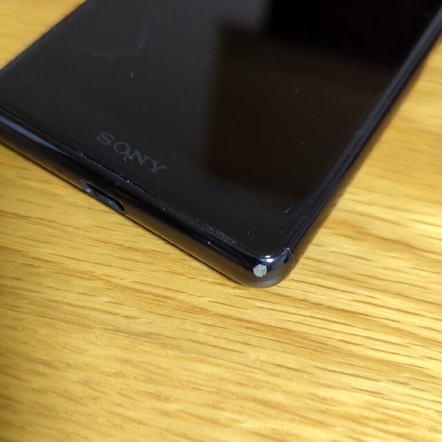 Xperia(エクスペリア)のSONY XPERIA Ace ブラック J3173 SIMフリー ジャンク スマホ/家電/カメラのスマートフォン/携帯電話(スマートフォン本体)の商品写真