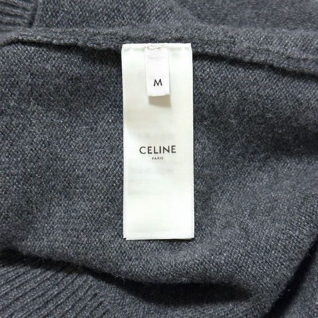 CELINE - 【超美品】CELINE カシミヤ100% クルーネック ニットの CELINE - 【超美品】CELINE カシミヤ100% クルーネック ニットの