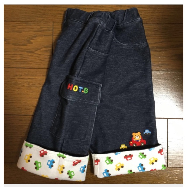 HOT BISCUITS(ホットビスケッツ)のMikiHouse.ホットビスケッツ ★ハーフパンツ  スパッツ 100　 キッズ/ベビー/マタニティのキッズ服男の子用(90cm~)(パンツ/スパッツ)の商品写真