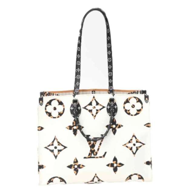 Louis Vuitton Onthego Monogram Jungle Leopard Zebra M44675