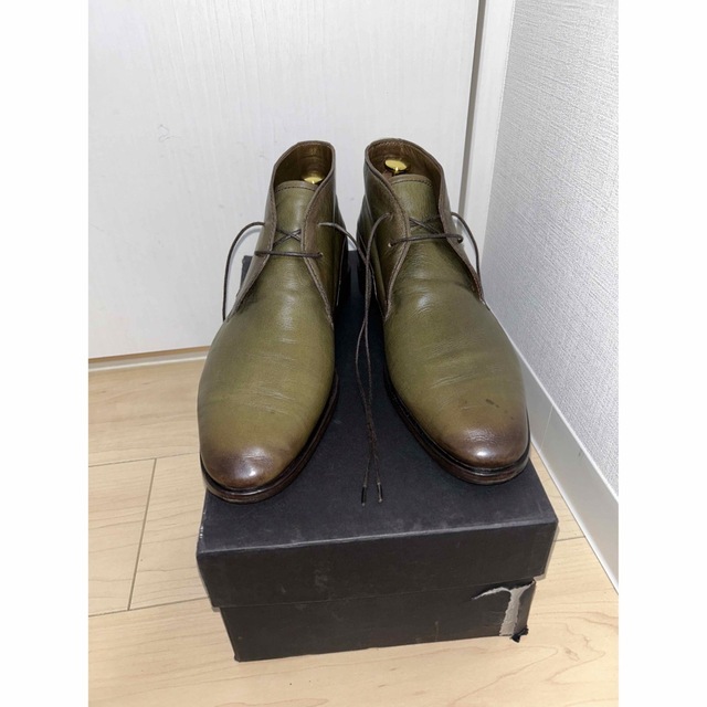 Berluti チャッカブーツ size7 グリーンパティーヌ