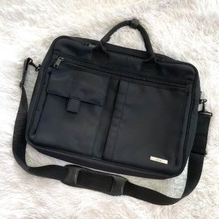 エース(ace.)の極上美品　ACE.エース 機能性抜群2wayビジネスバッグ　本革レザー×ナイロン(ビジネスバッグ)